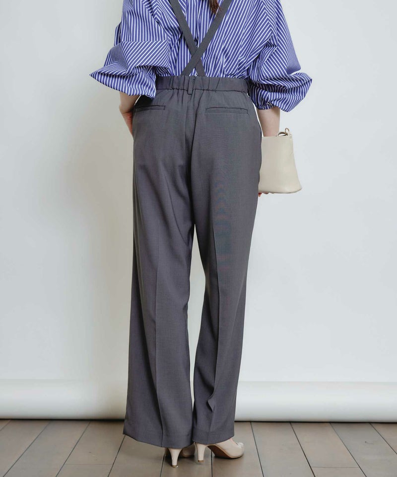 model：H160　着用サイズ：M　チャコールグレー