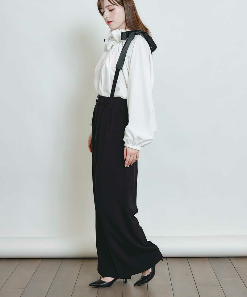 model：H160　着用サイズ：M　ブラック