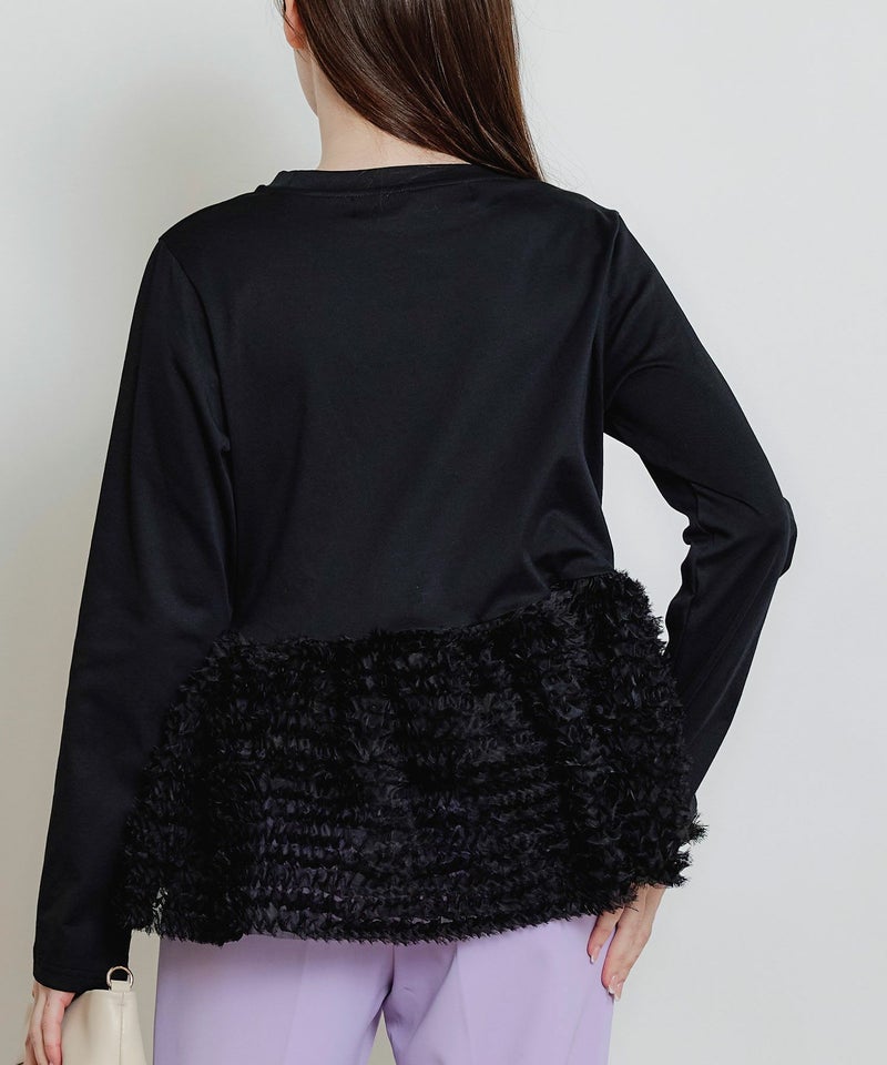 model：H160　着用サイズ：M　ブラック