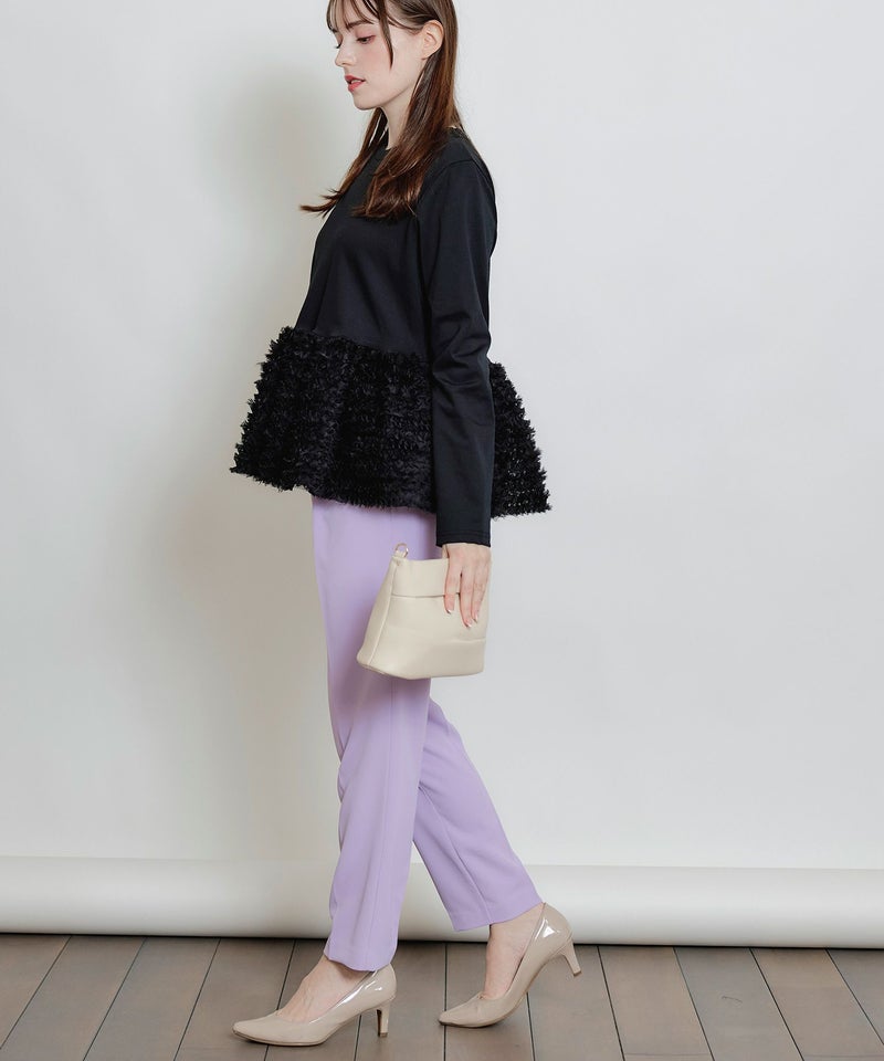 model：H160　着用サイズ：M　ブラック