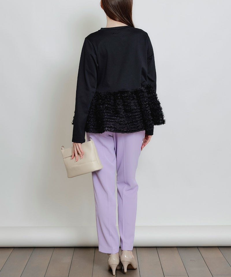 model：H160　着用サイズ：M　ブラック