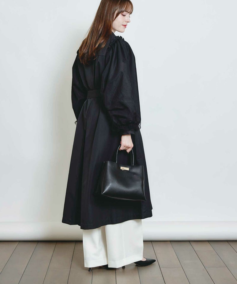 model：H160　着用サイズ：M　ブラック