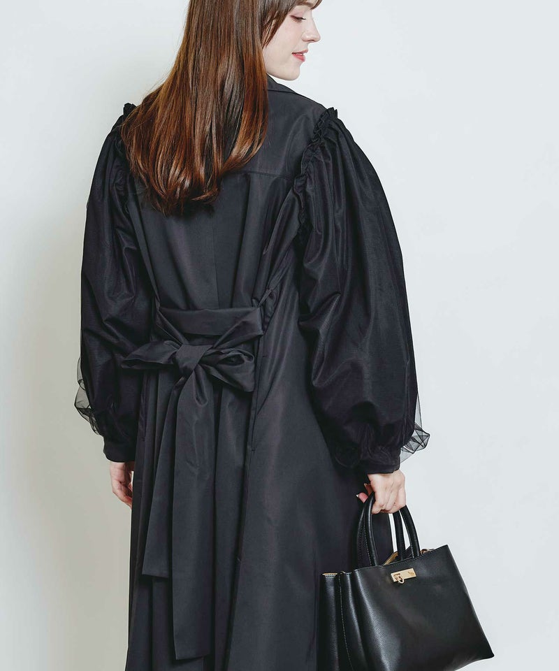 model：H160　着用サイズ：M　ブラック