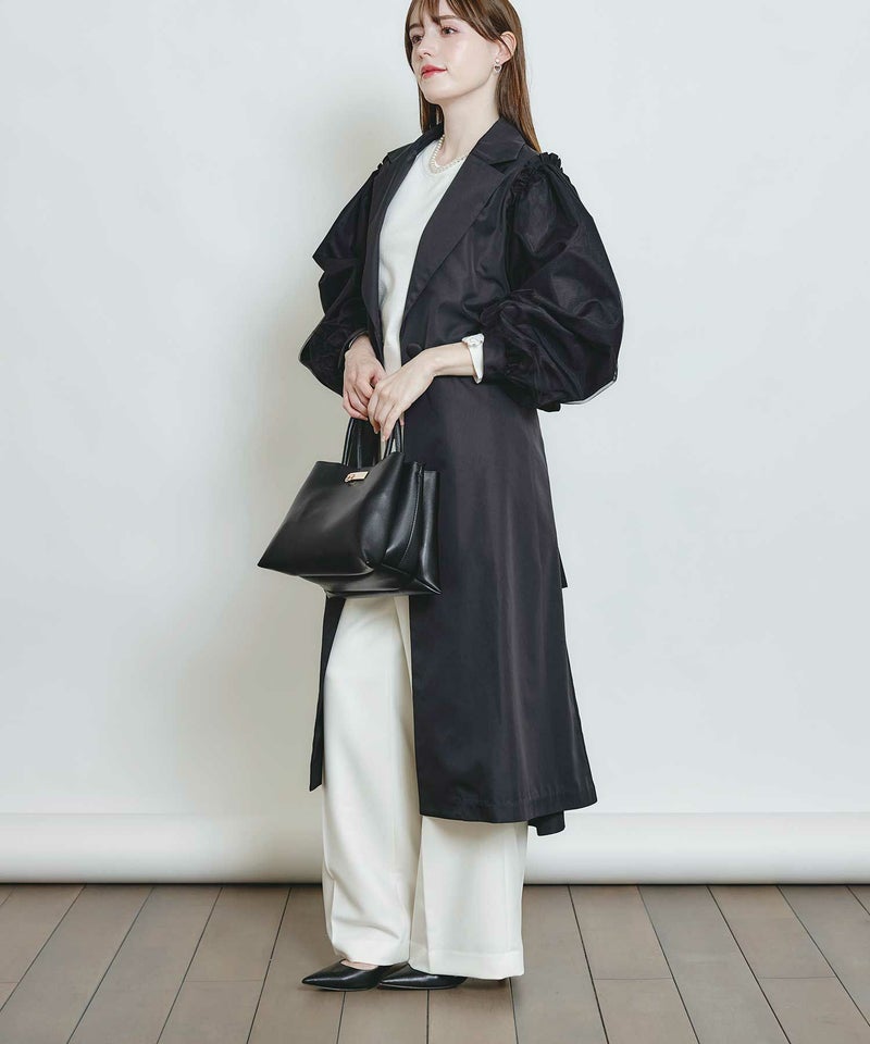 model：H160　着用サイズ：M　ブラック