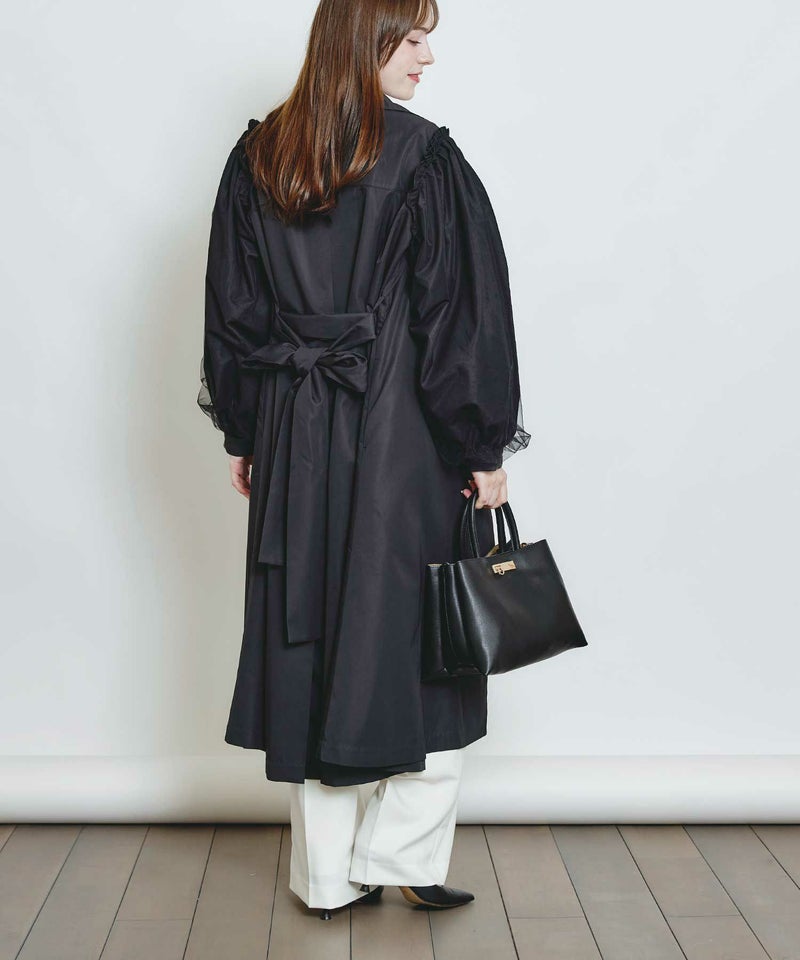 model：H160　着用サイズ：M　ブラック