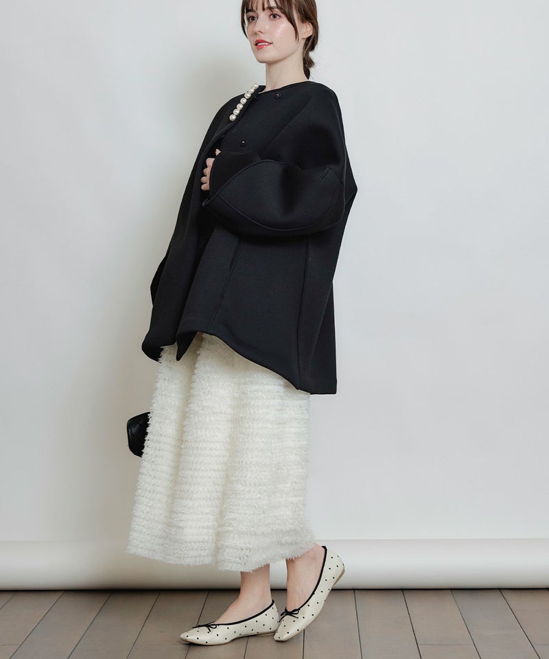 model：H160　着用サイズ：M　ブラック