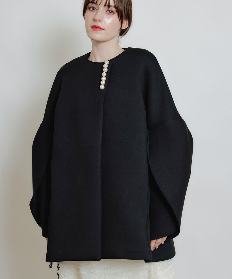 model：H160　着用サイズ：M　ブラック