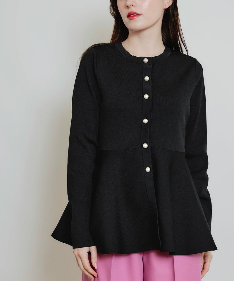 model：H160　着用サイズ：M　ブラック