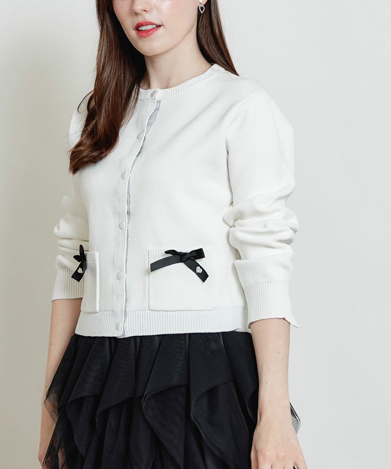 model：H160　着用サイズ：M　オフホワイト