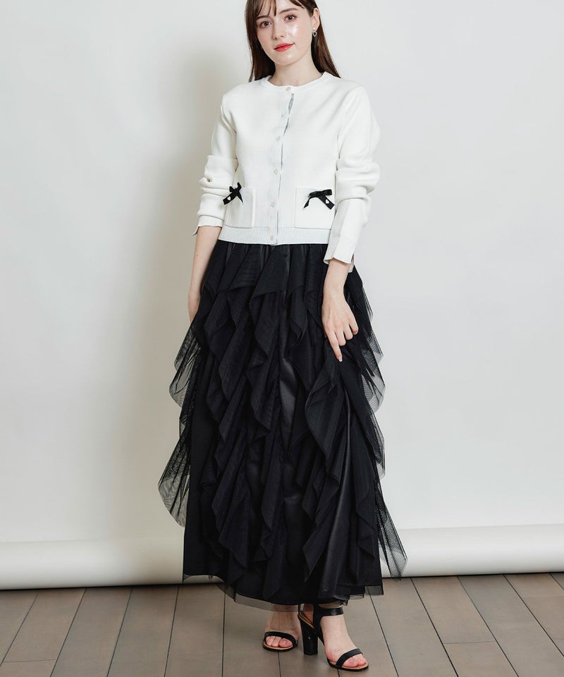 model：H160　着用サイズ：M　オフホワイト