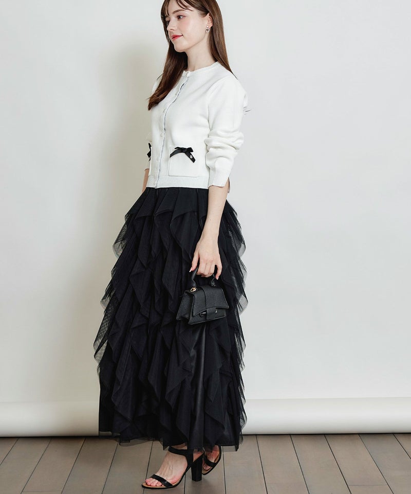 model：H160　着用サイズ：M　オフホワイト