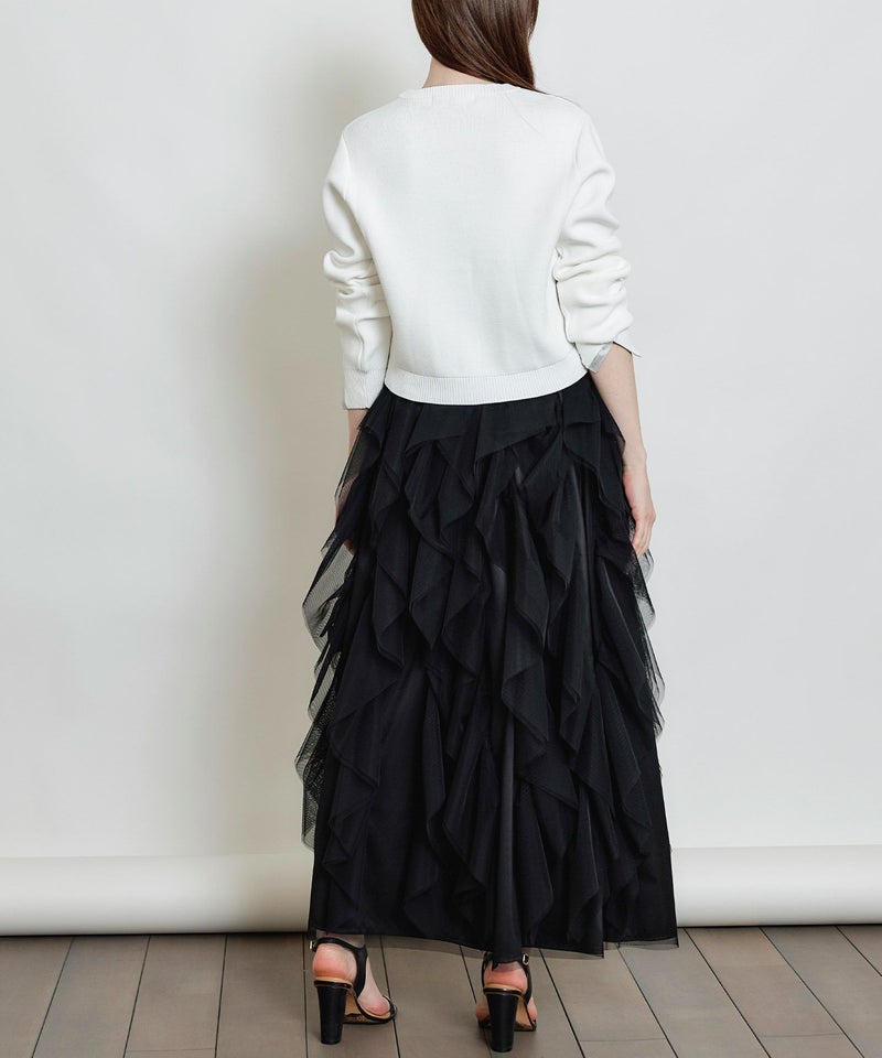 model：H160　着用サイズ：M　オフホワイト