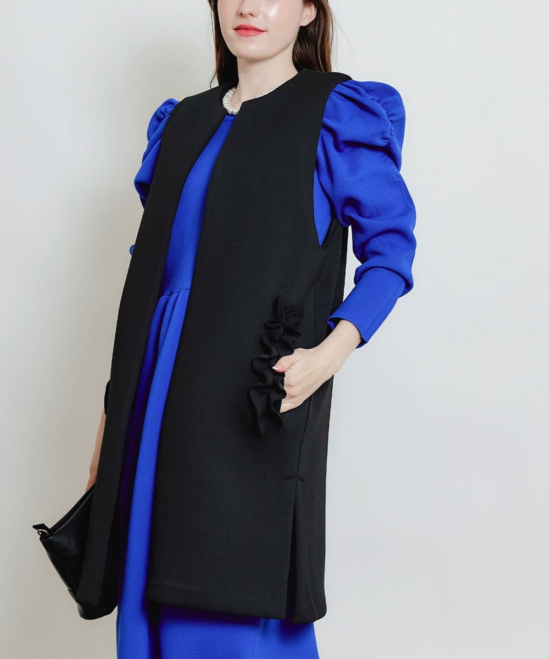 model：H160　着用サイズ：M　ブラック