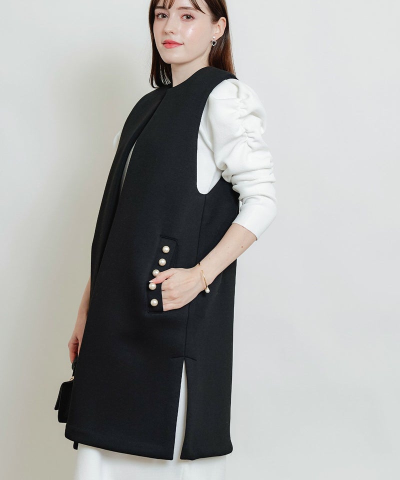 model：H160　着用サイズ：M　ブラック