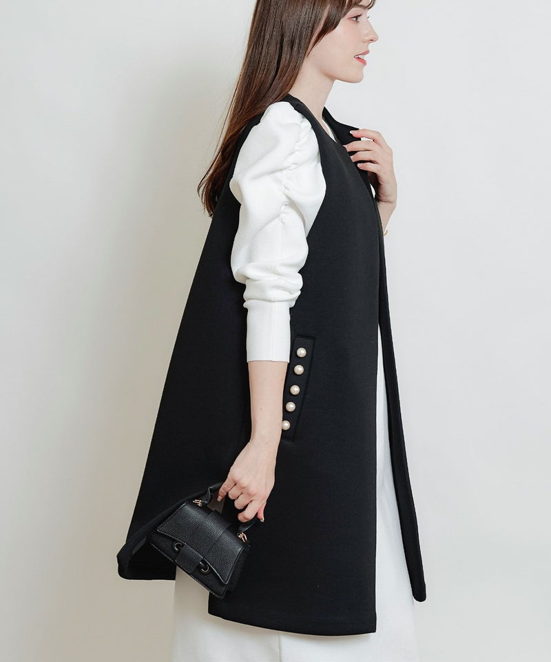 model：H160　着用サイズ：M　ブラック