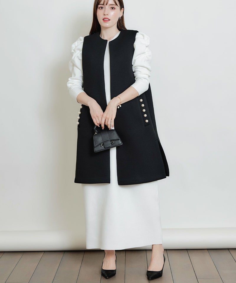 model：H160　着用サイズ：M　ブラック