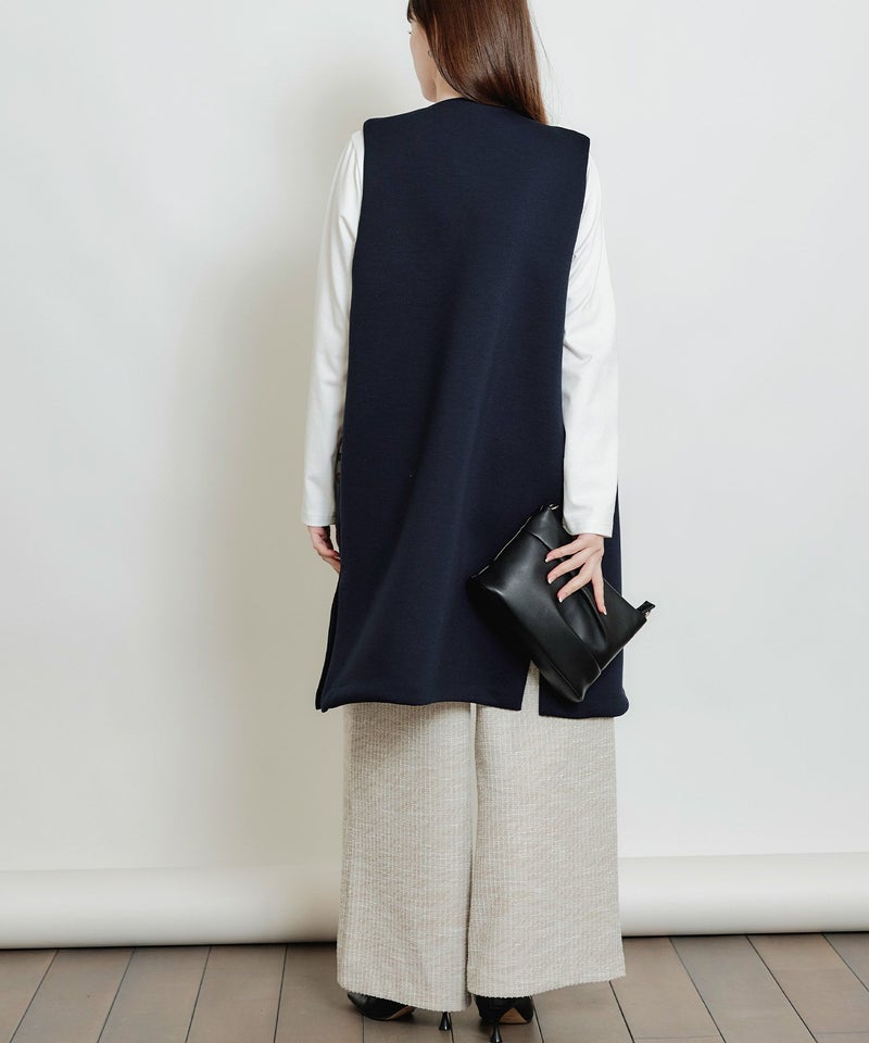 model：H160　着用サイズ：M　ネイビー