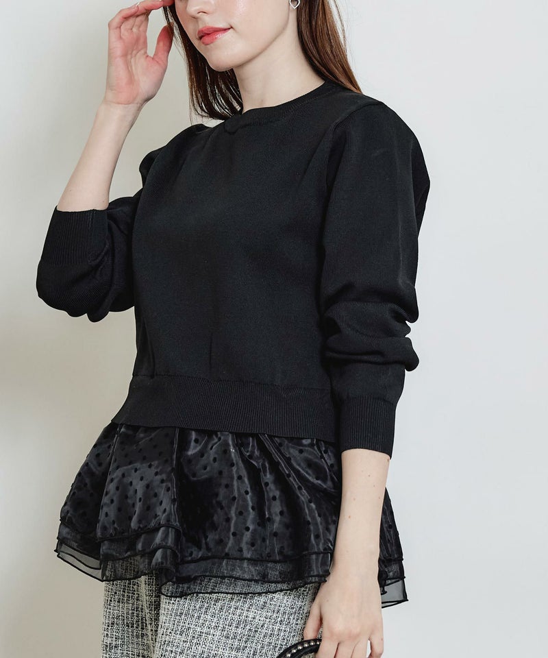 model：H160　着用サイズ：M　ブラック