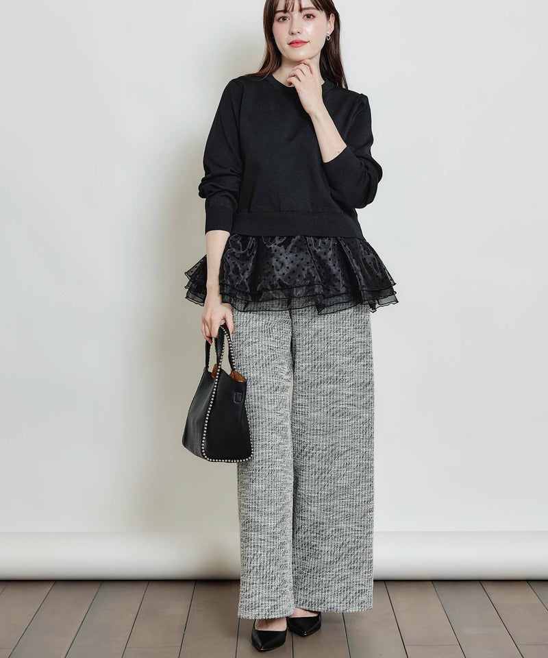 model：H160　着用サイズ：M　ブラック