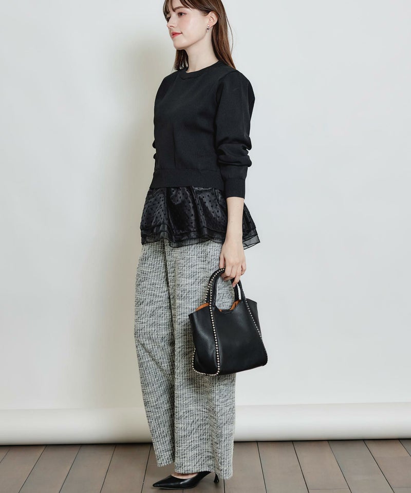 model：H160　着用サイズ：M　ブラック