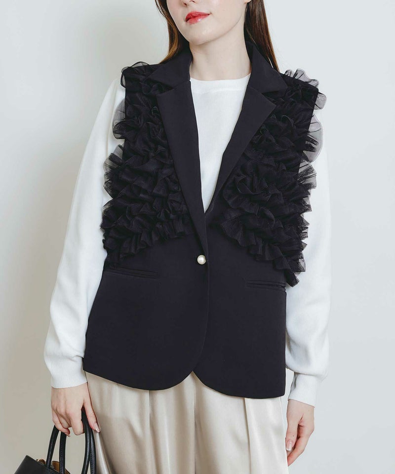 model：H160　着用サイズ：M　ブラック