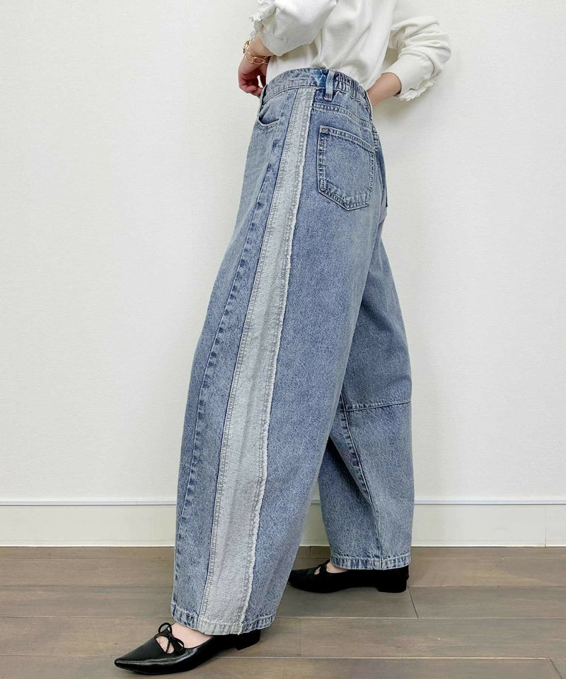 model：H164　着用サイズ：M　ブルー