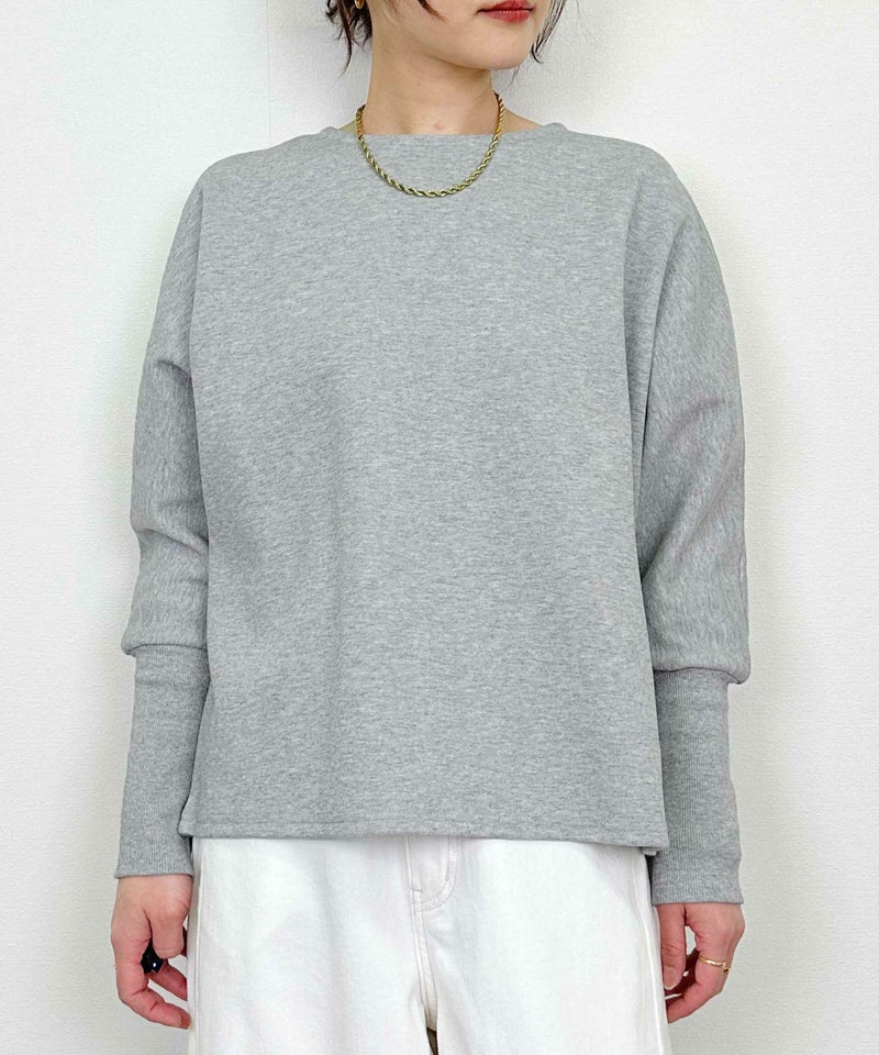 model：H164　着用サイズ：M　ライトグレー