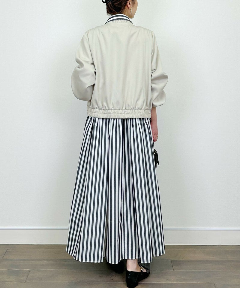 model：H164　着用サイズ：M　ライトグレー