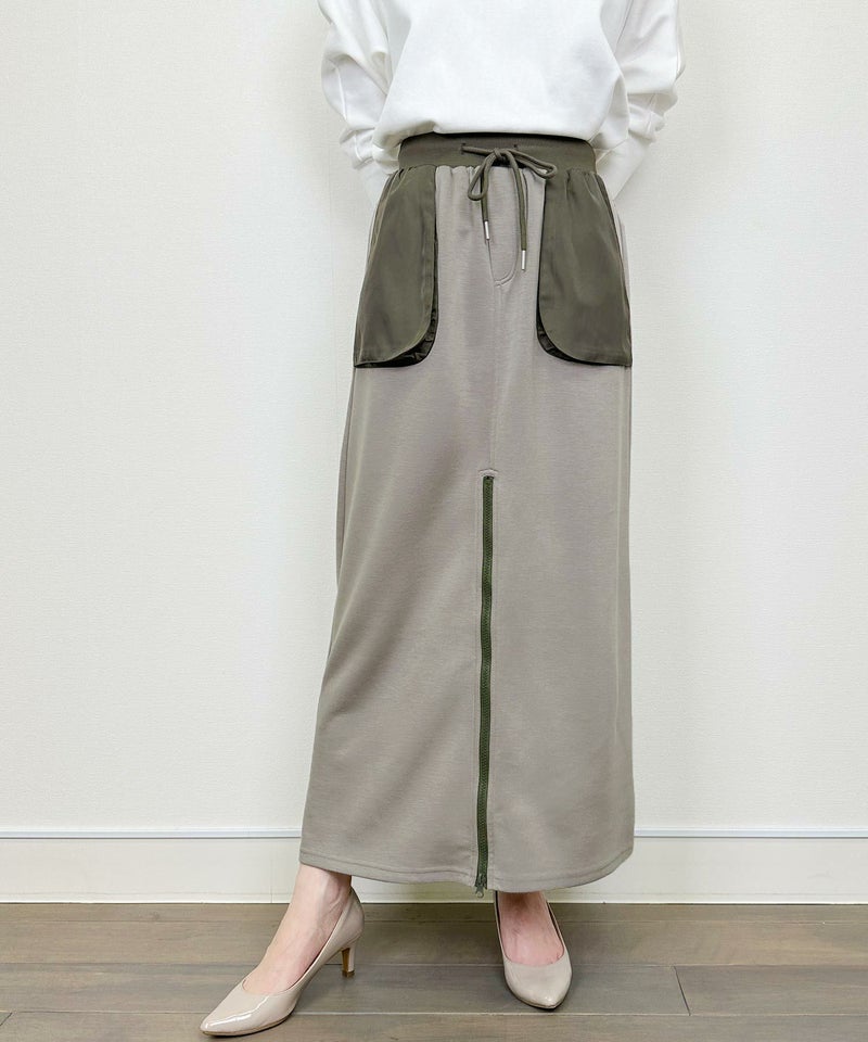 model：H164　着用サイズ：M　グレー