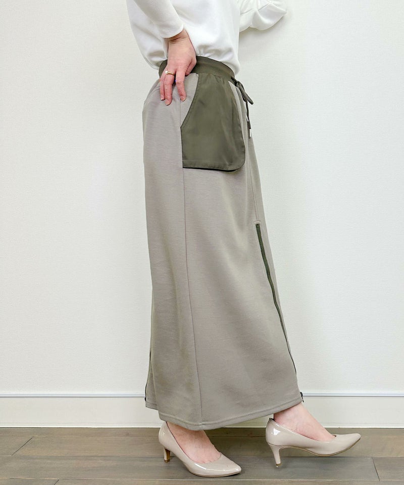 model：H164　着用サイズ：M　グレー