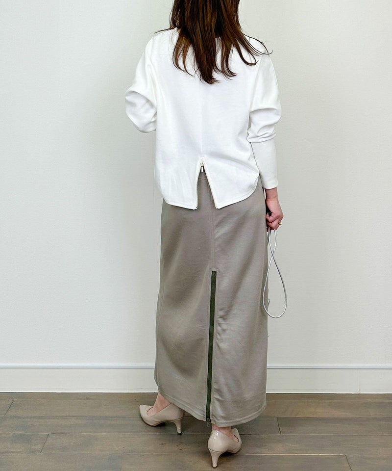 model：H164　着用サイズ：M　グレー