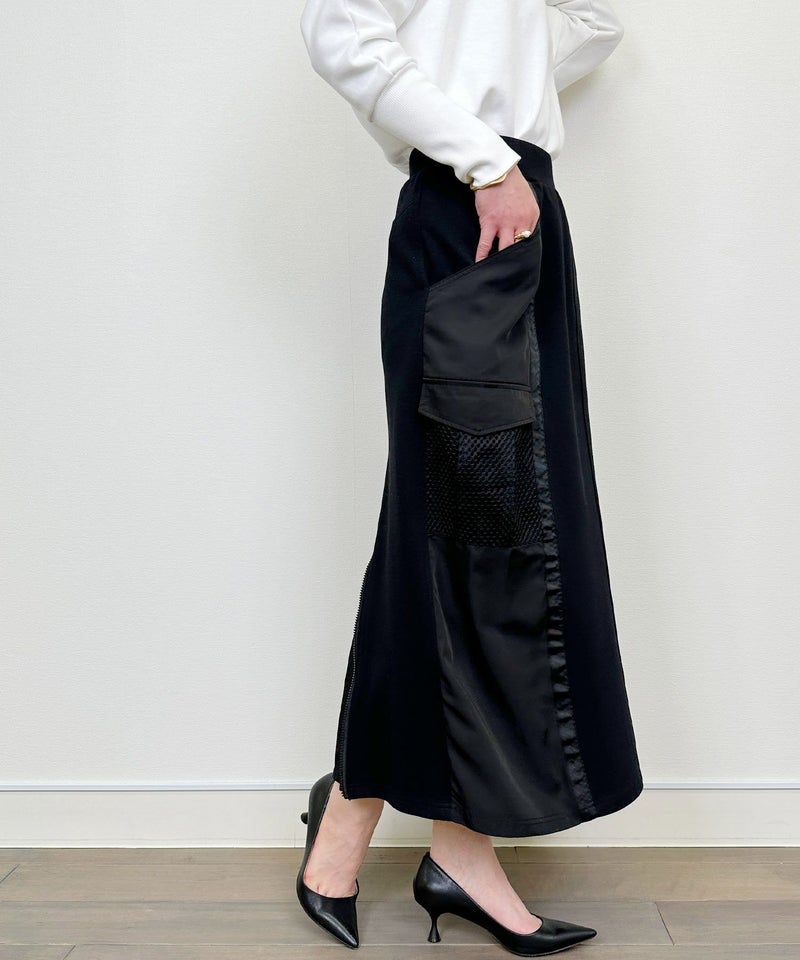 model：H164　着用サイズ：M　ブラック