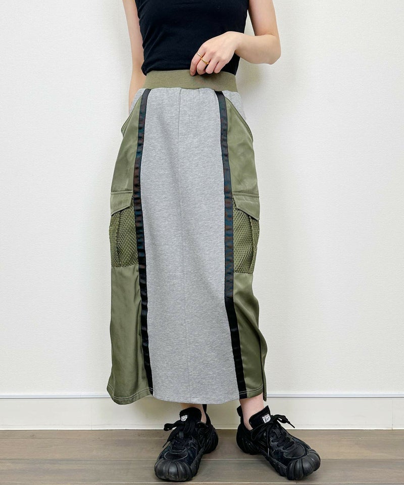 model：H164　着用サイズ：M　グレー