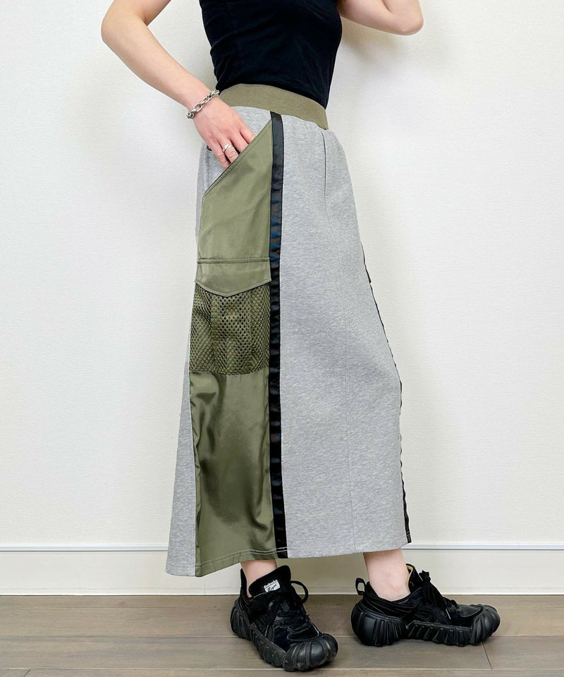 model：H164　着用サイズ：M　グレー