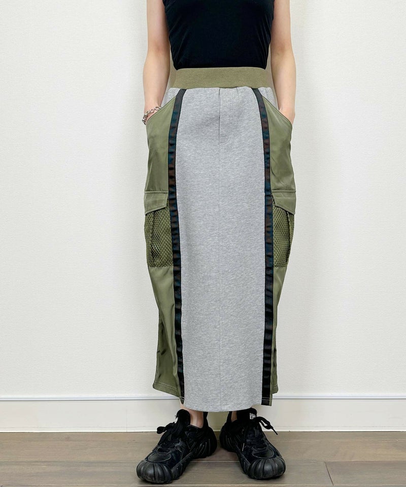 model：H164　着用サイズ：M　グレー