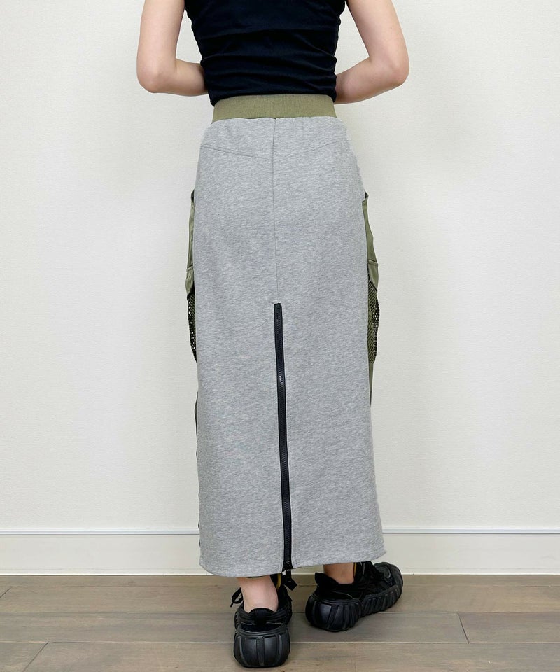 model：H164　着用サイズ：M　グレー