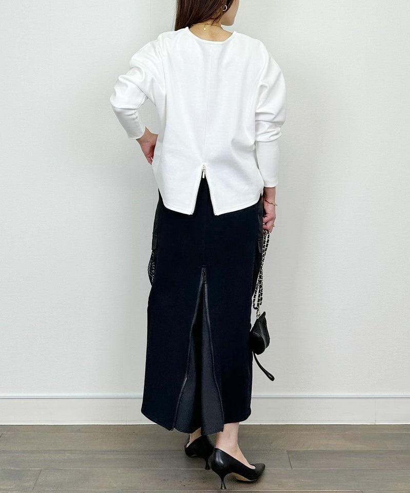 model：H164　着用サイズ：M　ブラック