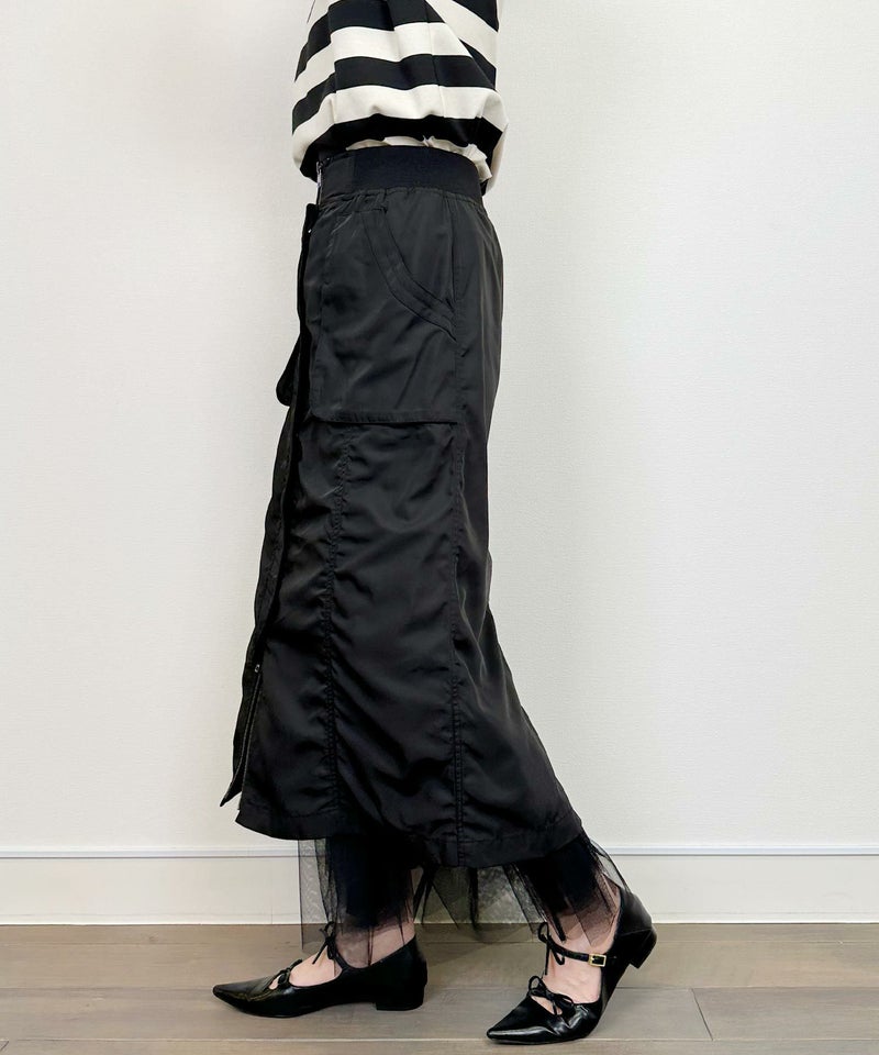 model：H164　着用サイズ：M　ブラック