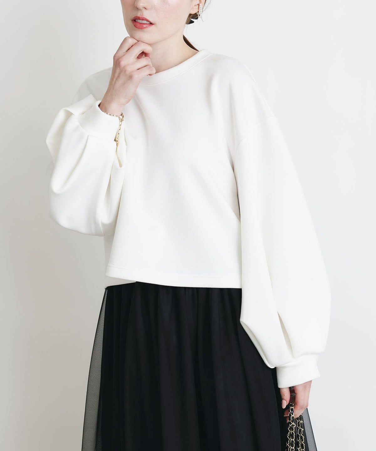 model：H160　着用サイズ：M