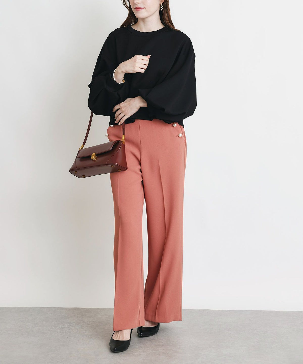 model：H160　着用サイズ：M