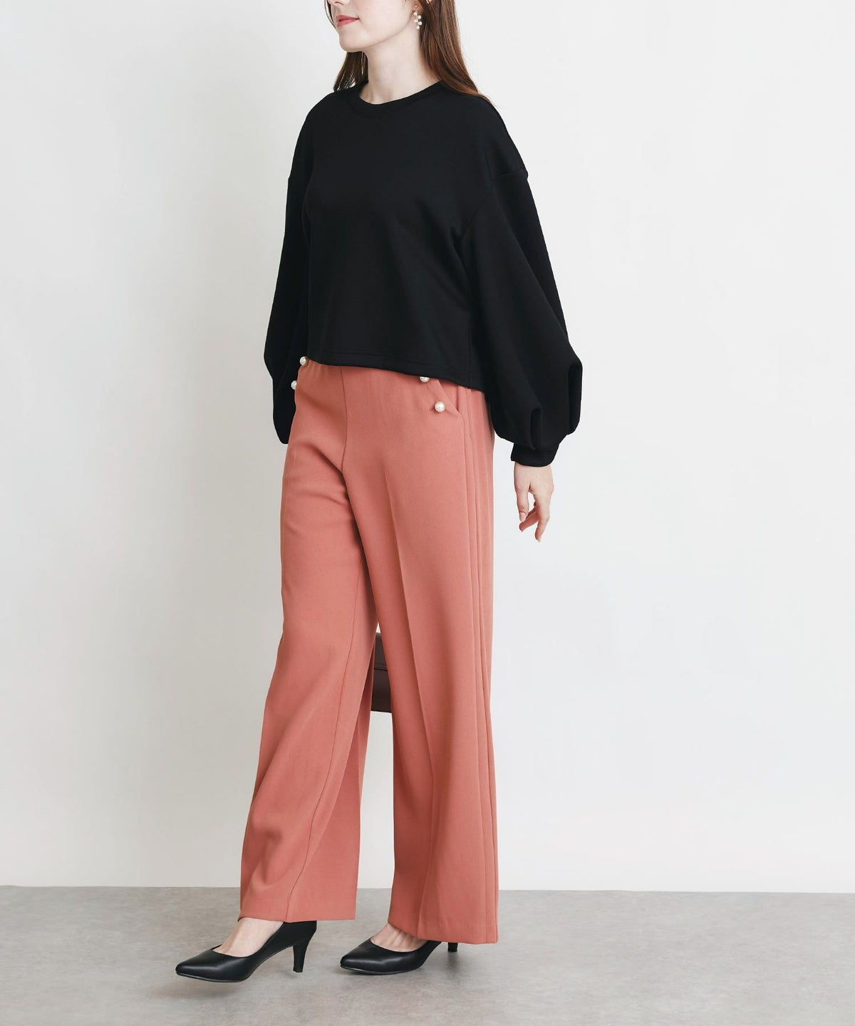 model：H160　着用サイズ：M