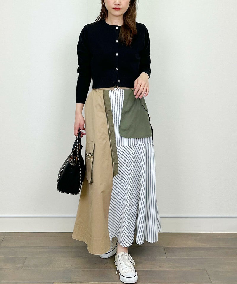 model：H164　着用サイズ：M　ベージュ