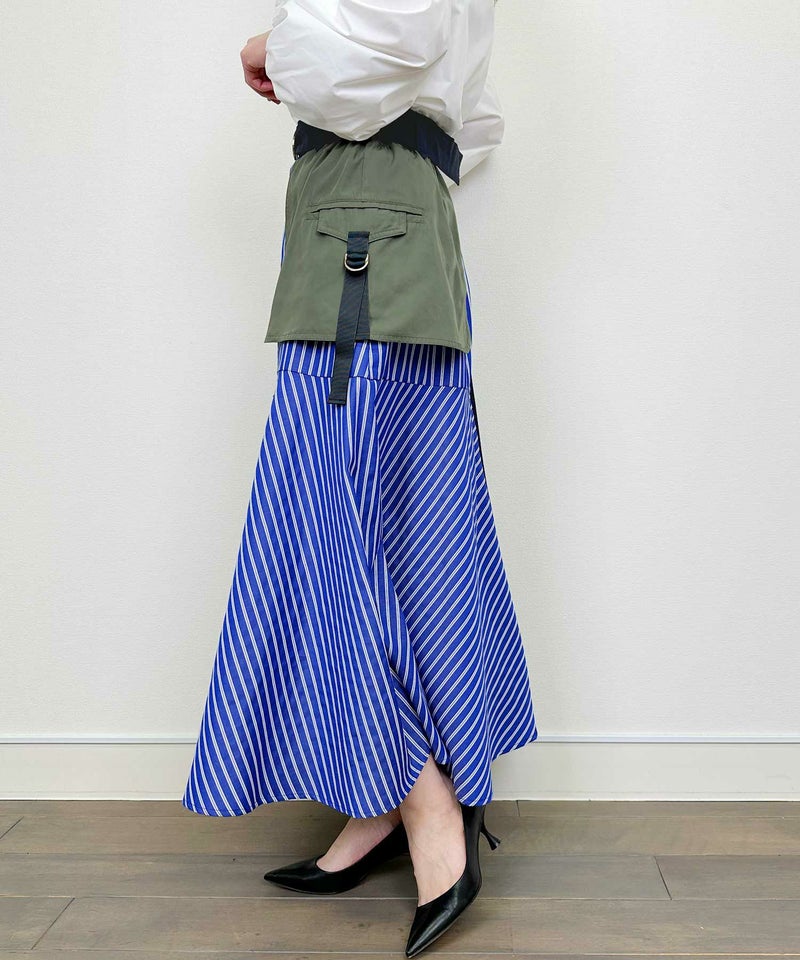 model：H164　着用サイズ：M　ネイビー