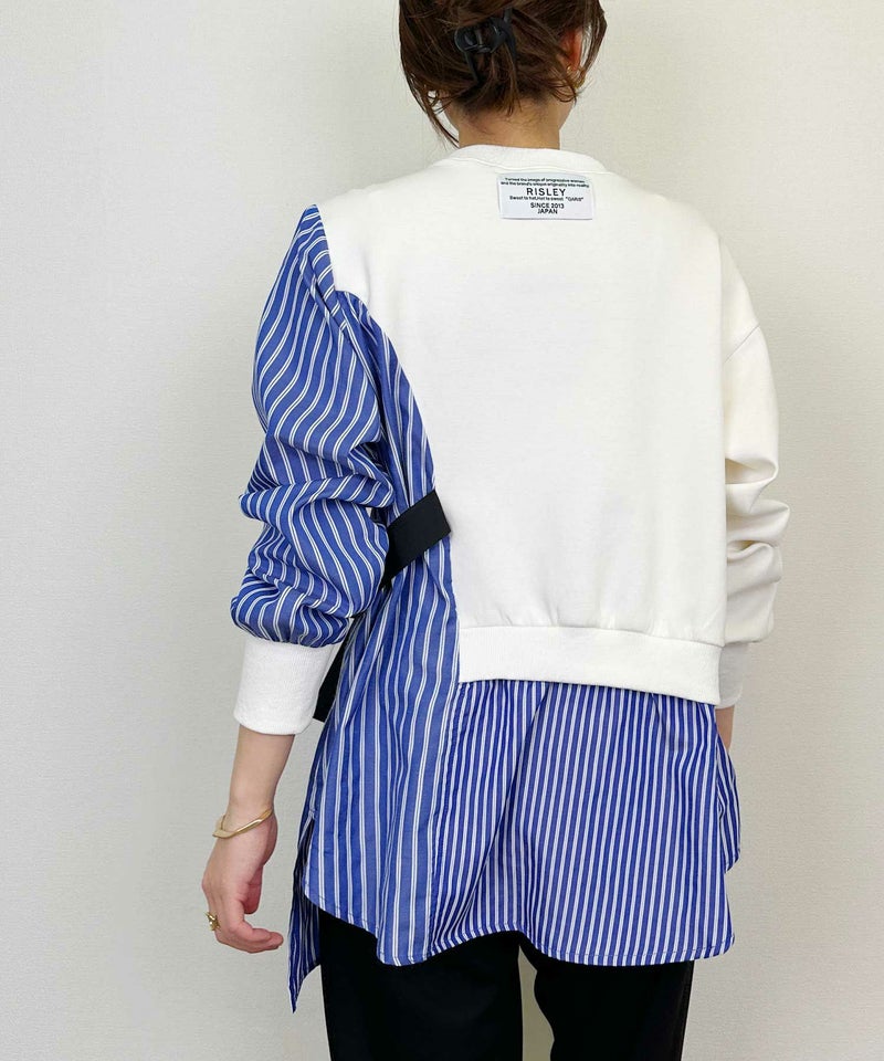 model：H164　着用サイズ：M　ホワイト