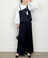 model：H164　着用サイズ：M　ネイビー