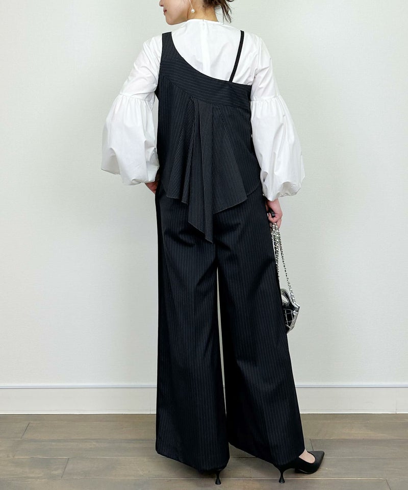 model：H164　着用サイズ：M　ネイビー