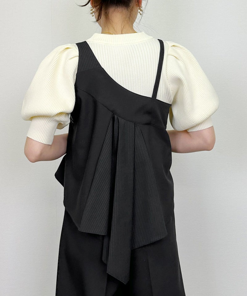 model：H164　着用サイズ：M　ブラック