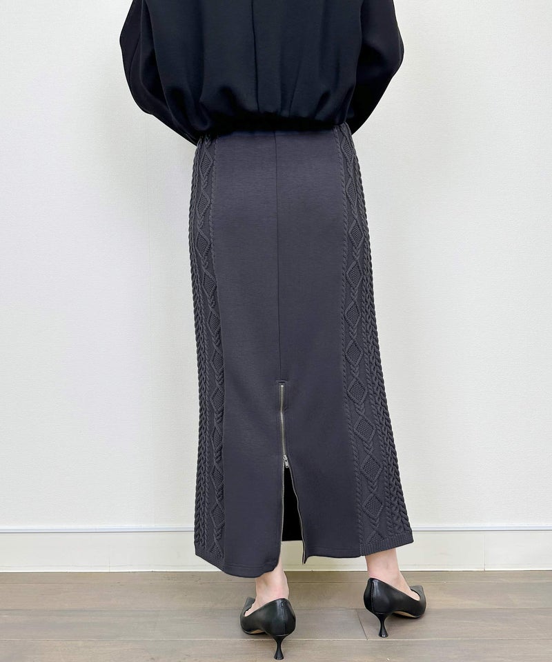 model：H164　着用サイズ：M　チャコールグレー