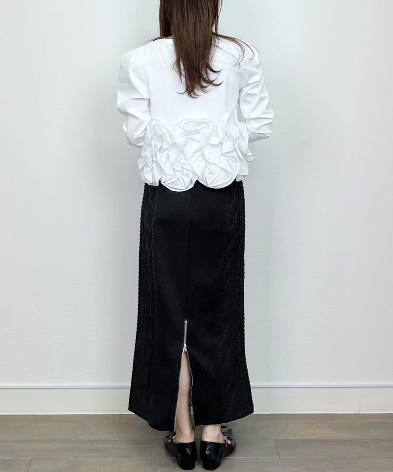 model：H164　着用サイズ：M　ブラック