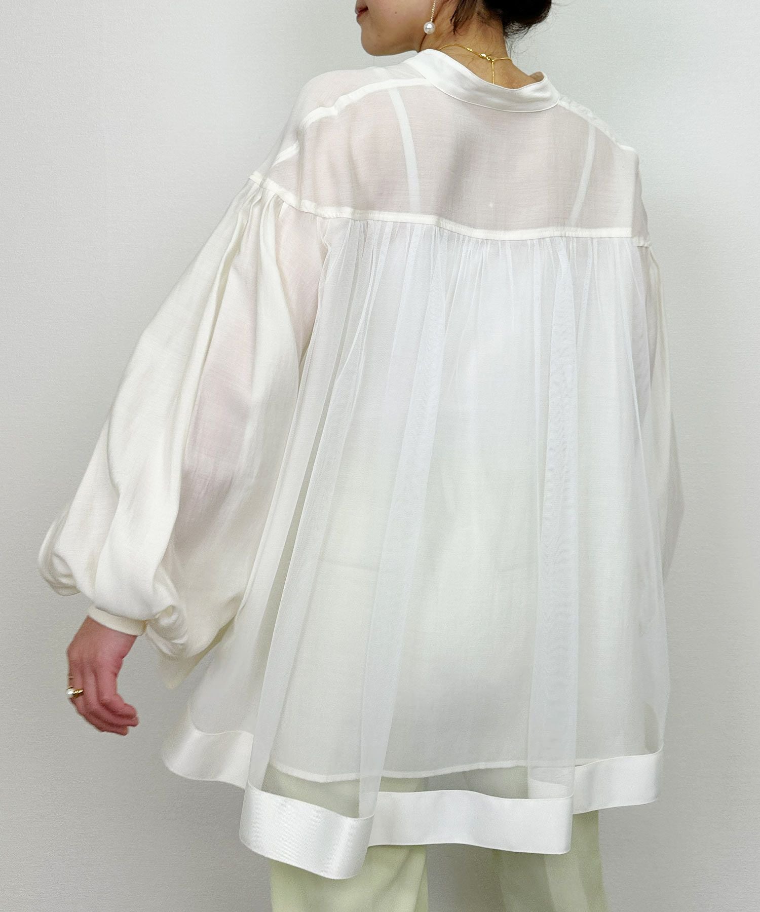 バックチュールブラウス | PICCIN (ピッチン) 公式通販
